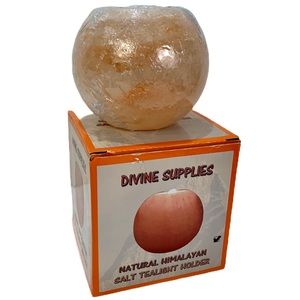 NEW Natural Himalayan Salt Tealight Holder